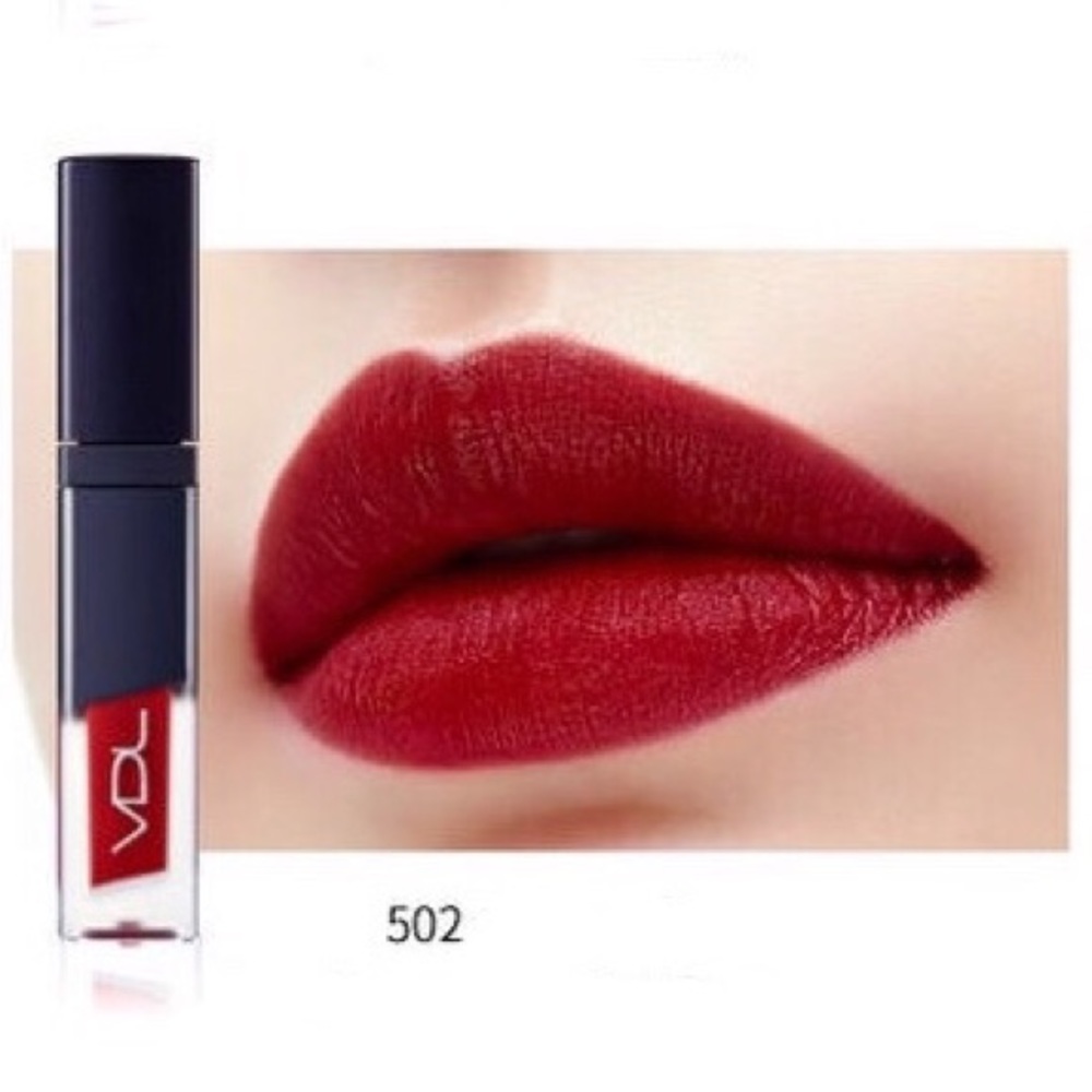 VDL Lip Cube Fluid Velvet Matte Lipstick in  502